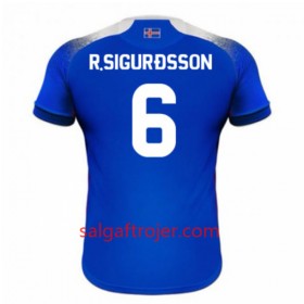 Island Fodboldtrøjer R.Sigurdsson 6 Hjemmebanesæt VM 2018